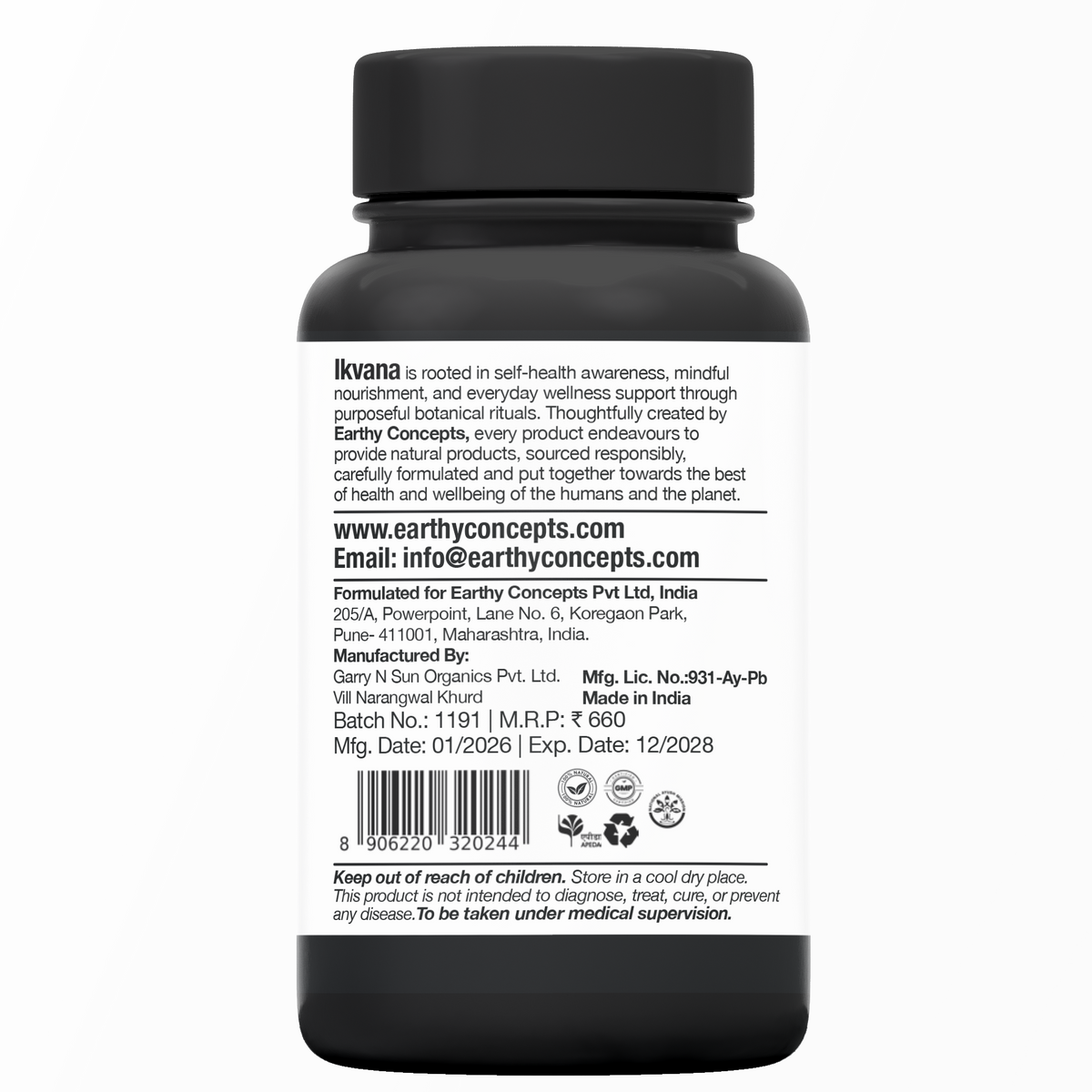 PURE HOLY BASIL CAPSULES